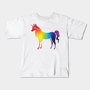 Rainbow Unicorn Kids T-Shirt